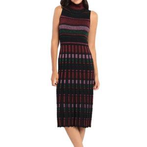 Maggy London *NWT* Mock Neck Midi Sweater Dress - Size S